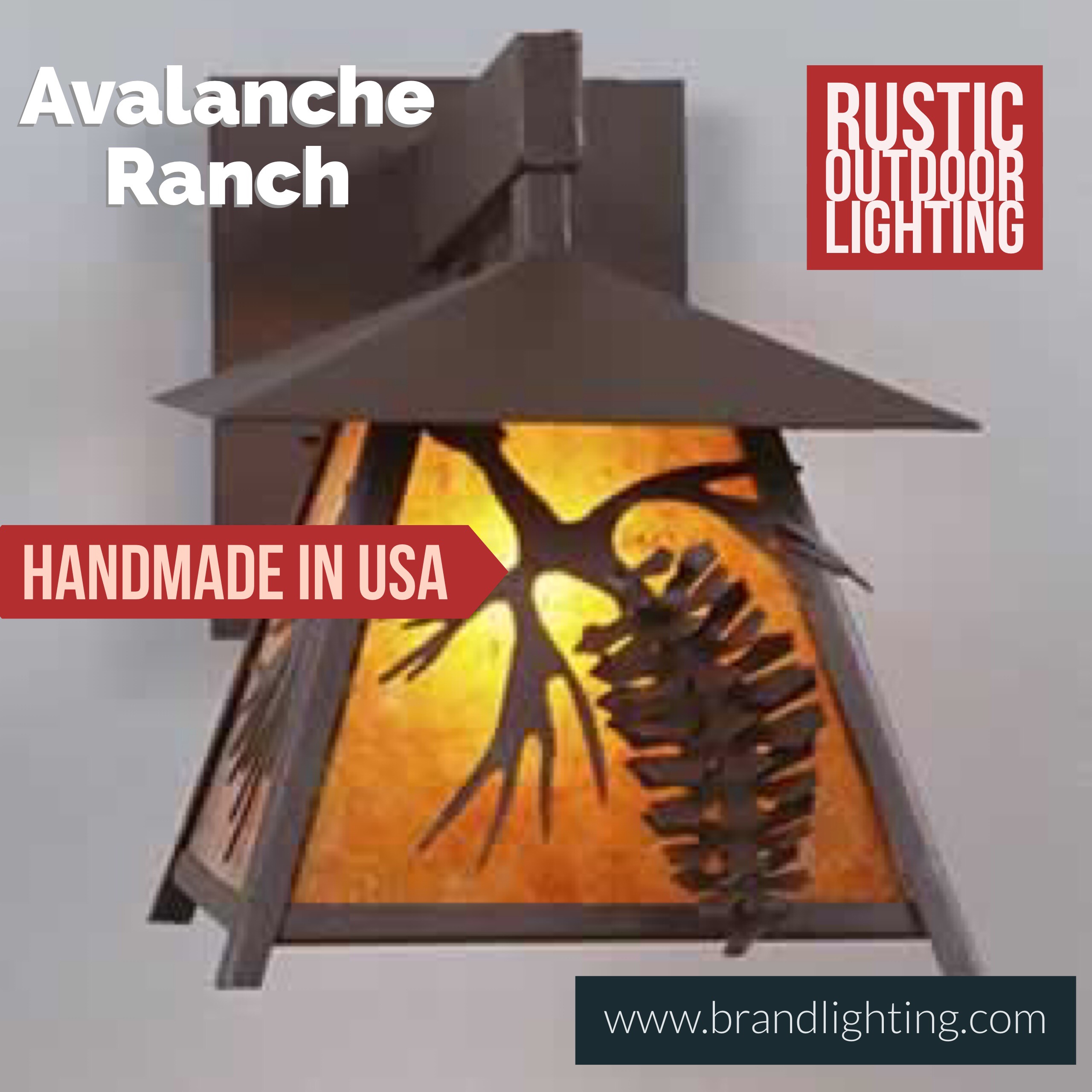Avalanche Smokey Mountain Spruce Pine Cone Outdoor Lanterns Avalanche Smokey Mountain Spruce Pine Cone Outdoor Lanterns