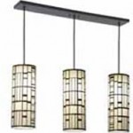 Fire Farm Kyoto Ceiling Pendants in 3 Pendant Configuration