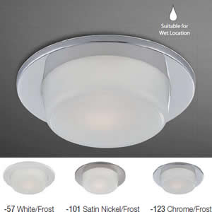 Eurofase 21780 4" Shower Dropped Glass Recessed Trim Eurofase 21780 4" Shower Dropped Glass Recessed Trim