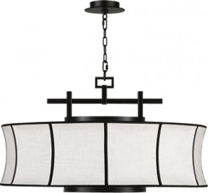 Fine Art Lamps 233540 Pendant from the Black & White Story Collection