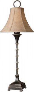Uttermost 29723 Cantello Bamboo Glass Buffet Lamp