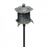 Hadco OP1 and OPL1 9 1/2" Pagoda Oriental Path Light