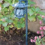 Hadco VPSL Small Round Pagoda Chinese Path Light on Arm