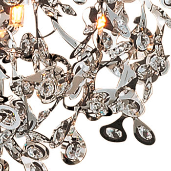 Add Sparkle Year Round with a Chandelier