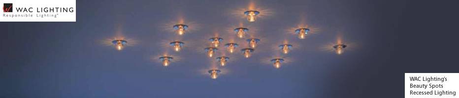 WAC Lighting's Beauty Spots Recessed Lighting shown with MT-236-WT/BK Low Voltage Multiple Recessed Spots WAC Lighting's Beauty Spots Recessed Lighting shown with MT-236-WT/BK Low Voltage Multiple Recessed Spots