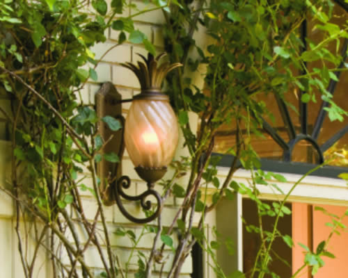 In Praise of the Outside Wall Sconce
