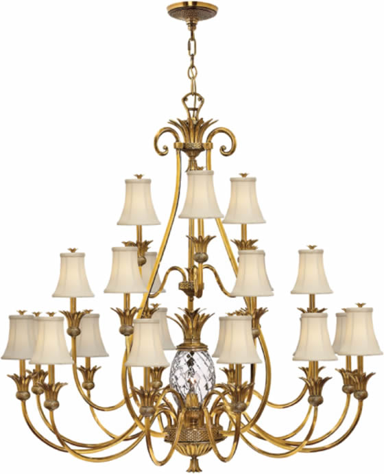 Hinkley Lighting 4889 Plantation 3-Tier Large Chandelier