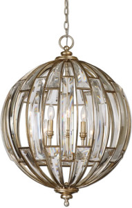Uttermost 22031 Vicentina 6 Light Sphere Pendant from the Vicentina Collection