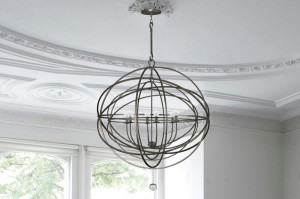 Crystorama 9225, 9226, 9228 Solaris Orb Chandelier