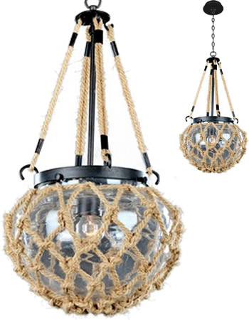 Kalco 308510 Mini Pendant from the Hatteras Collection