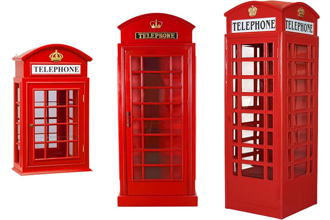 Bring a British Phone Booth into Your Home