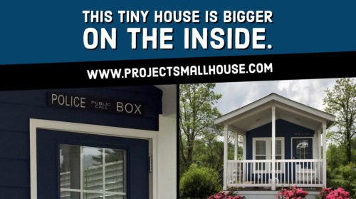 This Tiny House is Bigger on the Inside: Tiny House for Doctor Who Fans