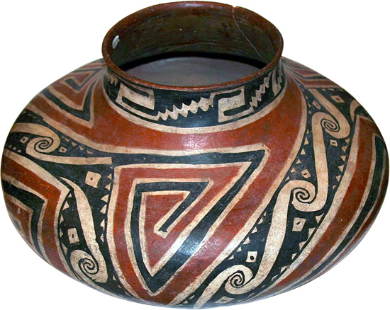 Salado Polychrome Jar from Tonto National Monument - Southwestern Architecture and Décor – myDesign42