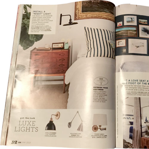 Your Home: Dreamy Bedroom Updates Good Housekeeping May 2018