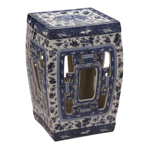 Ethan Allen Pierced Garden Seat