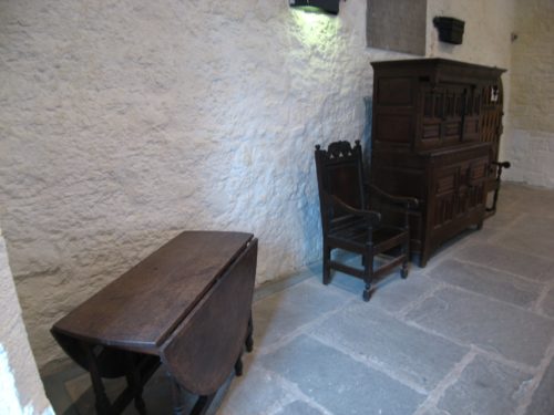 Furniture in the Great Hall of Cahir Castle - Medieval Influence on Arts and Crafts Style - myDesign42