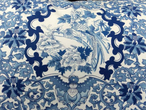 Ralph Lauren Asian Patern in Blue and White with Pheasants - Ralph Lauren Chinoiserie