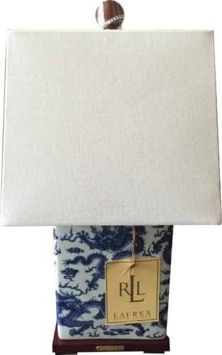 Ralph Lauren Table Lamp with Dragons - Ralph Lauren Chinoiserie