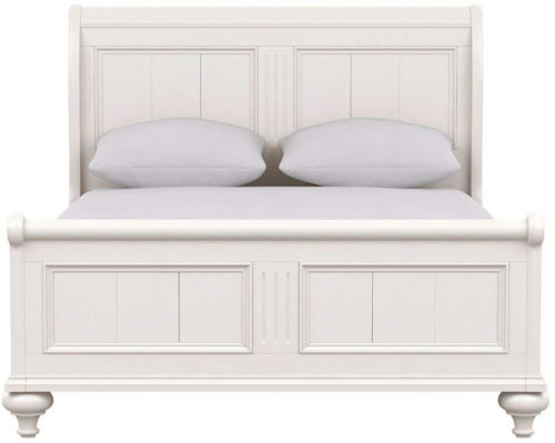 Bedroom with Ethan Allen Robyn Sleigh Bed – my Design42