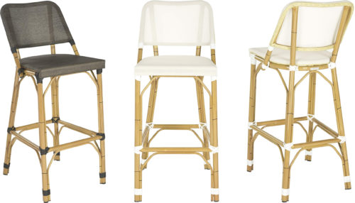 Kipnuk Deltana Bar Stools from Safavieh Home - Rattan Bar Stools - www.mydesign42.com