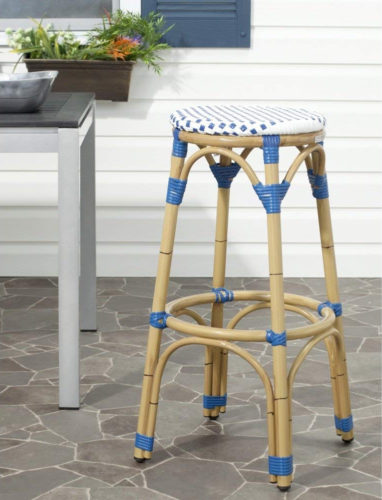 Kipnuk Rattan Bar Stools from Safavieh Home - Rattan Bar Stools - www.mydesign42.com