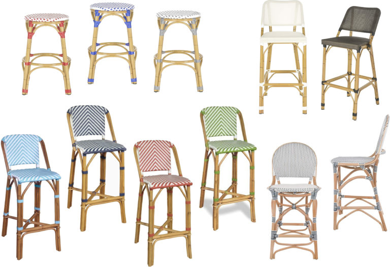 Rattan Bar Stools