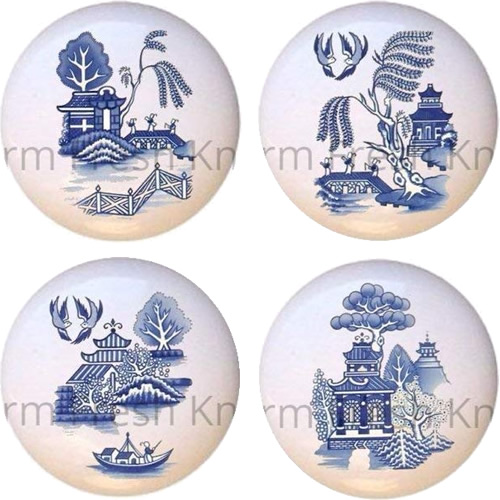 Blue Willow Pulls, Knobs and Handles my design42