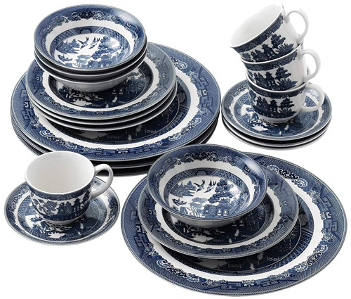 Johnson Brothers Blue Willow China - Blue Willow China - It's really not hard to find now