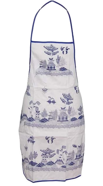 Blue Willow Pot Holders and Aprons – my design42