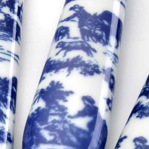 Nina Campbell Toile Blue Sabre Cutlery