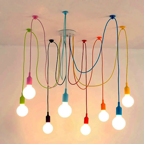 Nordic Spider Chandelier or Nordic Spider Multiple Pendants