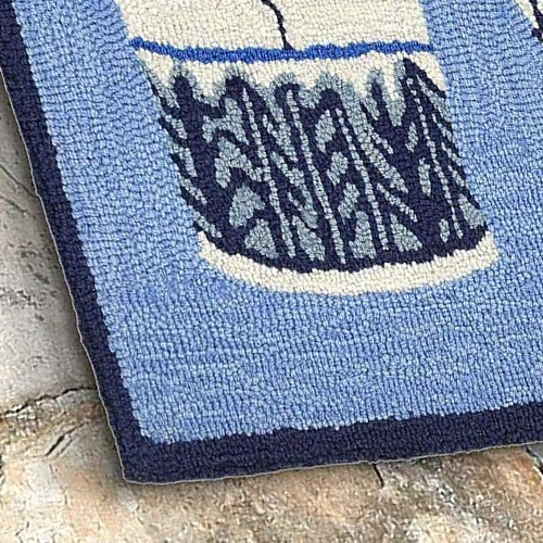 Liora Manne’s Ginger Jars Blue Rugs