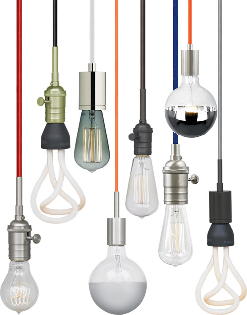 Tech Lighting SoCo Socket and Cord Pendants