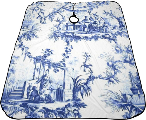 Chinoiserie Landscape Toile Salon Cape 