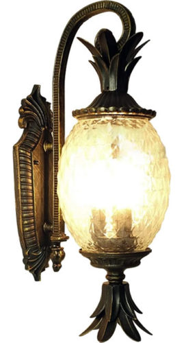 Carl Artbay 75100-11 Pineapple Wall Lantern