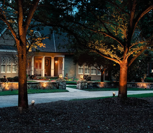 Kichler accent lighting and path lights