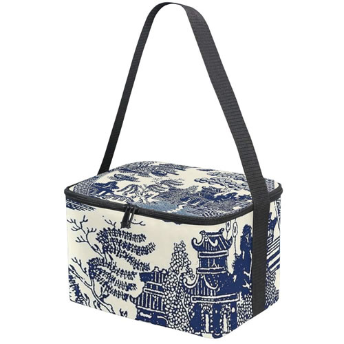 Traditional Blue Willow Lunch Box