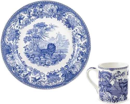 Spode Aesop's Fables from Spode Blue Room Collection