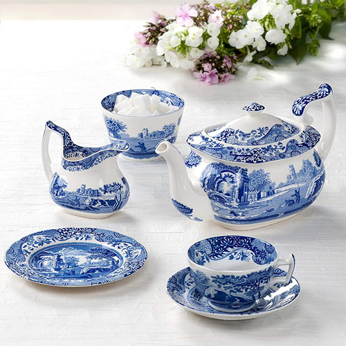 Spode Blue Room Tea Service