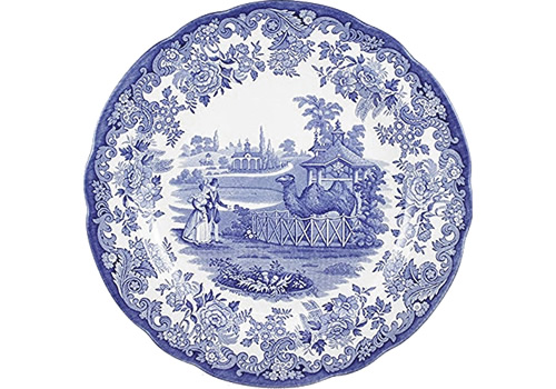 Spode Camel from the Zoological Blue Room Collection