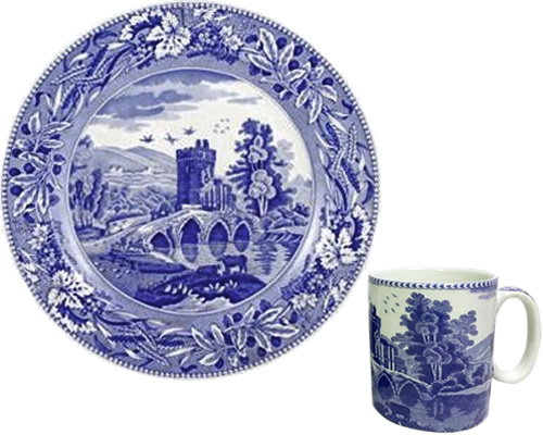 Spode Lucano from the Traditions Blue Room Collection