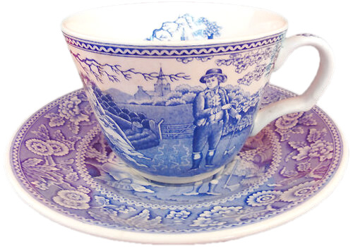 Spode Woodman from the Blue Room Collection