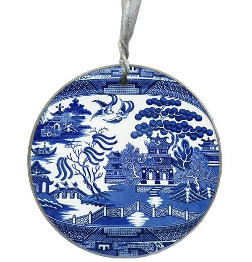 Marye-Kelley Blue Willow Ornament