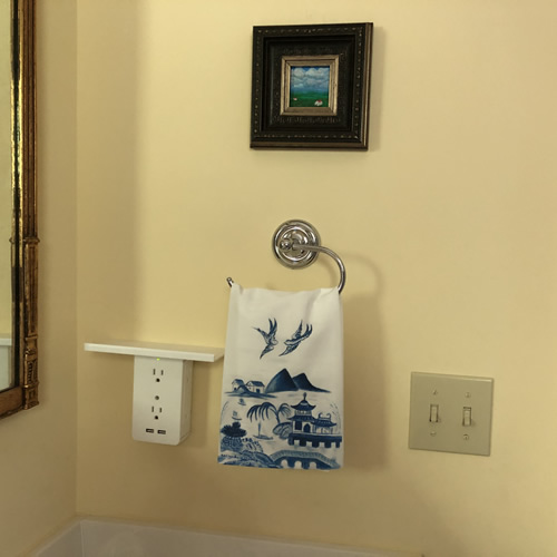 Blue Willow Chinoiserie Towels