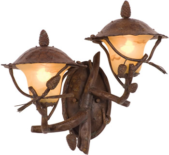 Kalco 9163PD Right Ponderosa Double Wall Lantern