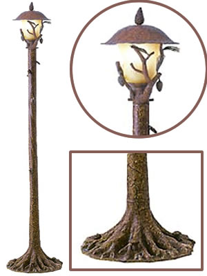 Kalco 9179PD Ponderosa Anchor Base Post with 9171PD Post Lantern