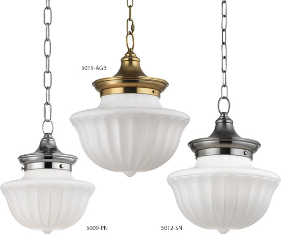 Hudson Valley Lighting Vintage Dutchess School House Pendants 