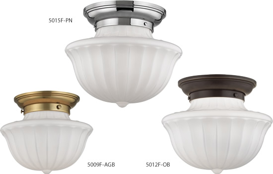 Hudson Valley Lighting Vintage Dutchess School House Ceiling Lights