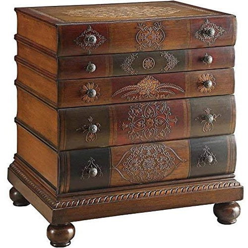 Crestview CVFYR654 Library 3-Drawer Chest