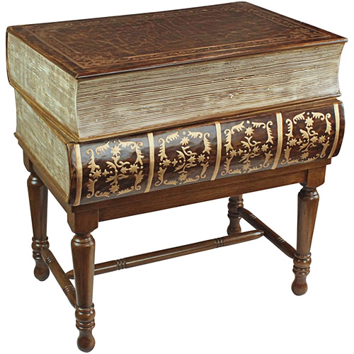Design Toscano OA946 Stacked Books Side Table